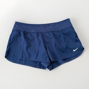 Nike Navy Swim Shorts Size M NWT Pocket
